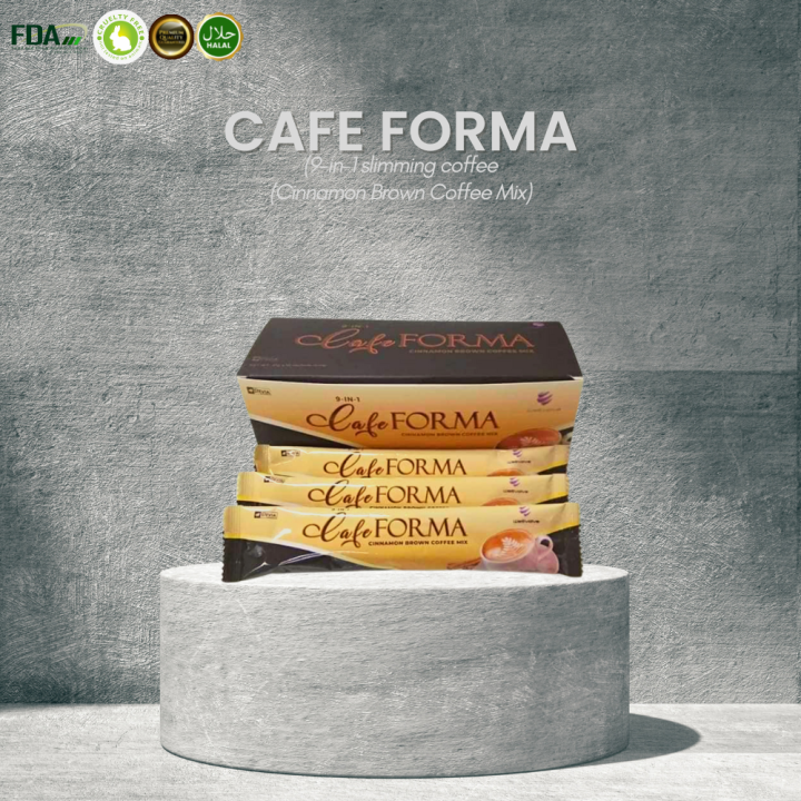 Cafe Forma Cinnamon Brown Coffee Mix 21g x 10 sachets (210g) Lazada PH