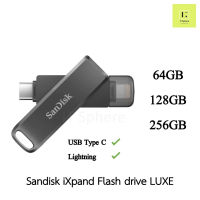 SanDisk iXpand Flash Drive Luxe 64GB 128GB 256 GB USB 3.1 , USB C , Type C , ios , iphone , lightning เก็บข้อมูล ไอโฟน OTG