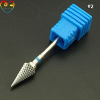 EasyNail1pcs Pro. Cone Carbide Millings Nail Drill Bit Electric Manicure Nail Rotate Burr Cuticle Pusher Nail File Polished Too