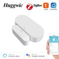 【hot】✇❧  Huggwic ZigBee Door Opening Sensor Tuya Window WIFI Alarm Low Battery