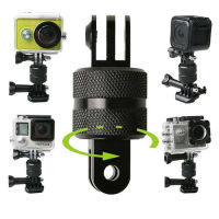 ตัวแปลงหมุนได้ 360 Rotating Mount 360 Degree Aluminium Tripod Mount Adapter for Gopro