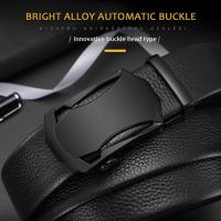 Mens Belt Leisure Business Male Belts Cow Strap Automatic Adjustable Belts for Men Gifts  ceinture automatique homme חגורה לגבר Belts