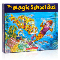 The magic school bus 6-volume box with genuine 6CD English original picture book on the oceanfloor undersea exploration picture book of popular science adventure stories for children aged 6-12