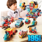 Lego Feelo người máy 195 chi tiết, chi tiết to tương thích lego duplo