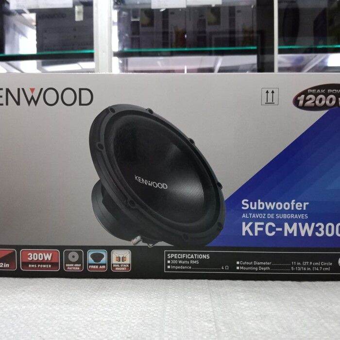 SUBWOOFER KENWOOD KFCMW3000 KENWOOD KFCMW3000 SUB KENWOOD 12 INCH Lazada Indonesia