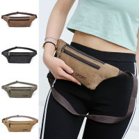 Outdoor Sport Canvas Belt Bag Running backpacks Phone Bag Leisure Waist Bag Large Capacity Outdoor Sports Shoulder Bag Multifunction Bag