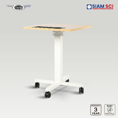 KINGDOM โต๊ะ Adjustable Desk รุ่น T-01 โต๊ะทำงานแบบปรับระดับได้ โต๊ะทำงาน โต๊ะทำงานภายในบ้าน โฮมออฟฟิศ by สยามสตีลอินเตอร์เนชั่นแนล Siamsteel