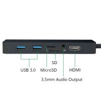 Type C Adapter Docking Station USB 3.0 C Hub 2020 for Macbbook pro air HDMI SD TF Card Reader