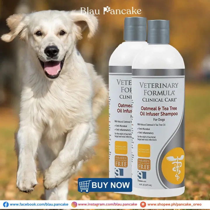 Veterinary Formula Clinical Care Dog Shampoo with Oatmeal and Tea Tree