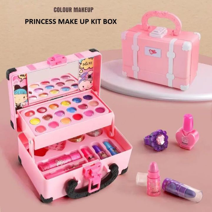 Beauty Makeup Kids Makeup 32pcs Toys Girls | Non-toxic Makeup Toy Set ...