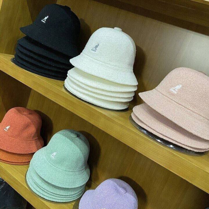 bucket-hat-men-s-sun-hat-women-s-sunscreen-ปักผ้าขนหนูวัสดุแฟชั่นเกาหลี-ins-super-fire-hat9201