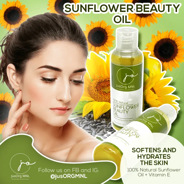Sunflower Oil , Organic Complexion & Body Moisturizer