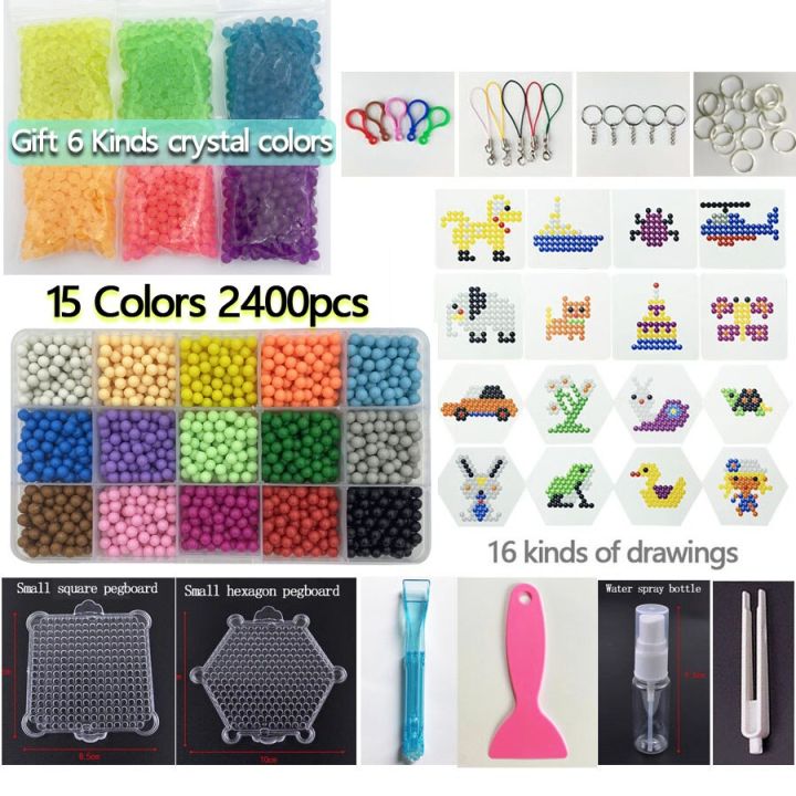 24color 2.6mm Mini Beads Color Set Hama Beads Puzzle Toy Gift For