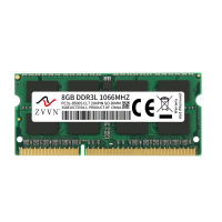 ZVVN 8GB DDR3L 1066MHz PC3L-8500S 3S8E10C7ZV01-L 204Pin 1.35V Notebook RAM Laptop Memory