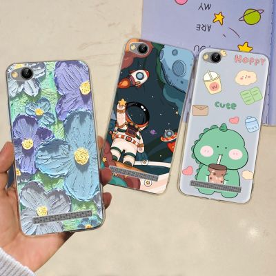 เคส5A Xiaomi Redmi 4A/เรดมี่เคสซิลิโคน TPU แบบนิ่มลายดอกไม้ลายอวกาศสำหรับ Redmi5A 4 A 4 5