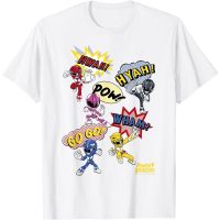 HOT ITEM!!Family Tee Couple Tee Adult Power Rangers Comic Style Group Shot T-Shirt - Mens T-Shirt