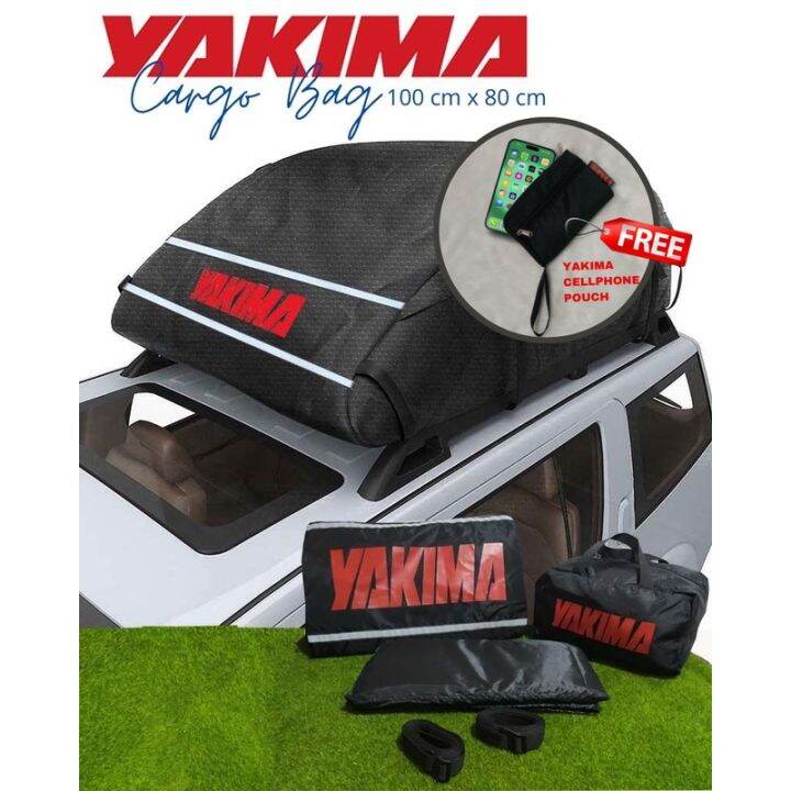 ♘Yakima Cargo Bag 100 cm x 80 cm Top Roof Rack Bag Carrier Bag in roof