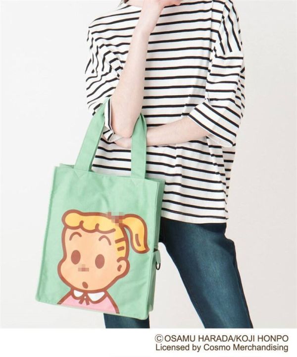japanese-cartoon-cute-harada-portable-canvas-cute-handbag-literary-small-fresh-casual-shopping-bag-tutorial-bag-trendy-aqua