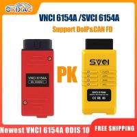 Newest VNCI 6154A ODIS 11 Professional Diagnostic Tool for VW for Audi for Skoda Supports CAN FD/ DoIP Updated Version of VAS61