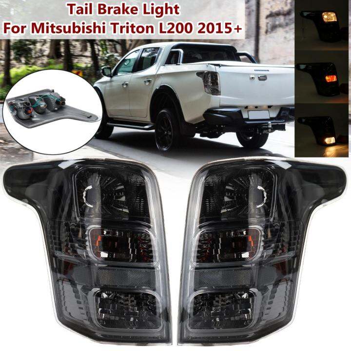 Pair Rear Left+Right Tail Brake Light with Wiring For Mitsubishi Triton