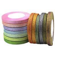 【CC】 1cm 25Yards Glitter Webbing Wedding Decoration Layout