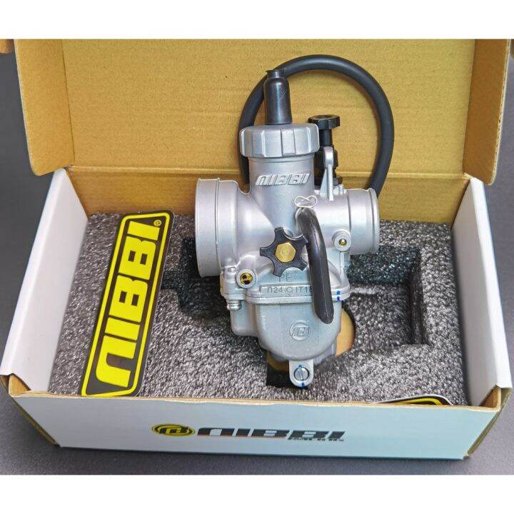 ♚NIBBI CARB 24MM (ROUND)(FLAT) ROUNDSLIDE FLATSLIDE CARBURETOR VERSION