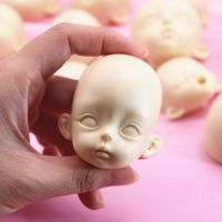 【CC】 Soft clay Q version silicone face mold ultra light soft fondant bjd baby