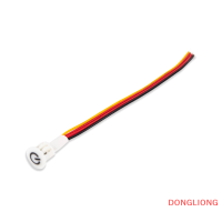 DONGLIONG 10/13/16Mm ปุ่มเซ็นเซอร์สัมผัสหรี่ได้สมาร์ทโฮมตัวควบคุมสวิตช์สำหรับ DC5V 12V 24V ตู้เสื้อผ้าทางเดินแถบไฟ LED สวิตช์ไฟ