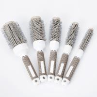 【CC】 6 Size Hair Hairbrush Thermal  Round Comb Hairdressing Styling Drying Curling