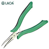 Mini Pliers LAOA 56inch Cr-Mo Wire Cutter End Cutting Nippers Long Nose Pliers Nipper Electronic, Jewelry Artwork from Taiwan