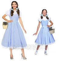 ?? Performance clothing~ Wizard of Oz taolexi cos costume Dorothy Gale British retro farm dress fairy tale theme clothing parent-child