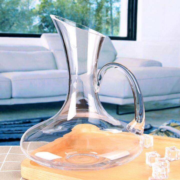 superior-1900ml-flat-base-red-wine-decanter-handmade-crystal-wine-pourer-premium-water-carafe-thickened-wall