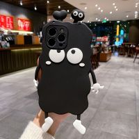 3D การ์ตูนน่ารักเคสโทรศัพท์ตลกสำหรับ OPPO A78 A17K A96 A76 A16 A95 A74 A94 A54 A7 A53 F9 A93 A15S A52 A5S F5 Reno 8T A72 3 A92 5F ฝาครอบ A91