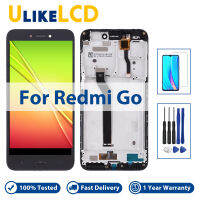 5.0 100% ทดสอบสำหรับ Xiaomi Redmi Go หน้าจอ LCD สำหรับ Xiaomi RedmiGo Touch Screen Digitizer Assembly M1903C3GG M1903C3GH M1903C3GI จอแสดงผล