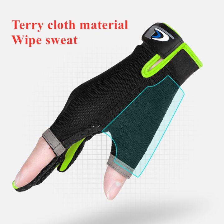 summer-cycling-gloves-men-mesh-breathable-thin-fishing-gloves-anti-slip-half-finger-sports-bicycle-gloves