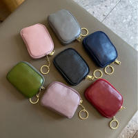 QianXing Shop Card Holder Key Wallet Creative Coin Purse Women Universal Mini Womens Keyring Coin Bag Leather Zipper Small Wallet