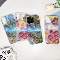 S.Sเคสดอกไม้ Iphone11 i12 i12pro i12promax i13 i13pro i13promax เคสสามมิติ เคสไอโฟน เคสเงา เคสติดกากเพชร เคสโทรศัพท์