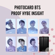 Thẻ Card Bo Góc Thành Viên BTS - PROOF HYBE INSIGHT - Giấy C300 Cứng Cáp