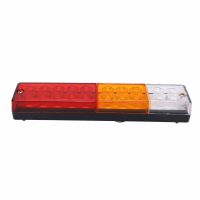 ไฟท้าย LED ด้านหลัง 2 ชิ้น 12V/24V ไฟท้าย LED ย้อนกลับไฟเลี้ยว Ute Truck Trailer Caravan Indicator