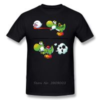 Super Smash Bros T Shirt Farting Yoshi T-Shirt Cotton Fashion Tee Shirt Men Short-Sleeve Printed Tshirt Anime Hip Hop Harajuku