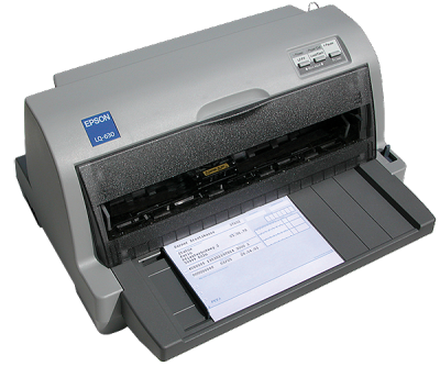 Printer เครื่องพิมพ์ดอทเมตริกซ์ Epson LQ-630 (เข็ม)