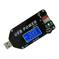 ZK-DP3D USB TYEPE-C DC DC Converter CC CV 1-30V 2A 15W โมดูลพลังงานปรับตัวแปรแหล่งจ่ายไฟ QC2.0 3.0 AFC