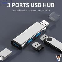 CAIMAKEU ตัวแยกสัญญาณ3พอร์ตอะลูมินัมอัลลอยตัวขยาย USB การถ่ายโอนข้อมูล OTG USB ฮับ3.0