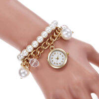 Washed Glass Pearl Five-Pointed Star Mini Inlaid Cute Quartz Watch Ladies Bracelet Bracelet Hand Jewelry Watch