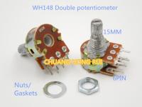 5PCS 6 feet WH148 B1K 2k 5k 10k 20k 50k to 100k 500k duplex potentiometer