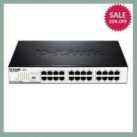 NEW D-Link 24-Port Gigabit Unmanaged Desktop/Rackmount Switch (DGS-1024D) ลดราคา