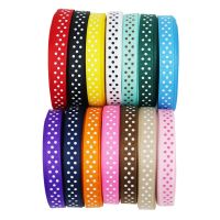 (25yards/roll) 10mm Cartoon Polka Dots Printed Grosgrain Ribbon Lovely lace Series Ribbons Gift Wrapping  Bags