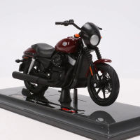 [Funny NaiNaiKei]Maisto 1:18 Harley-Davidson 2015 Street 750 Die Cast ยานพาหนะสะสมงานอดิเรกรถจักรยานยนต์ของเล่นรุ่น