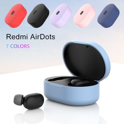 [Orange home earphone cover]ซิลิโคนสำหรับ Redmi Airdots เคสฝาครอบป้องกันสำหรับ Xiaomi Mi Redmi AirDots 2ฝาครอบหูฟังหูฟังกล่องชาร์จไร้สาย