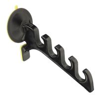 Outdoor Fishing Rod Sea Rod Holder Suction Cup Hook Fishing Pole Rack Bracket with Suction Cup Fishing Accessories